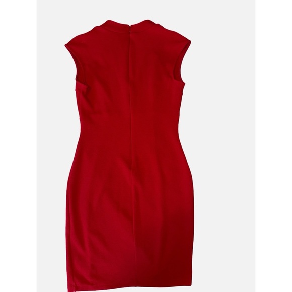 Mystic- Red Sleeveless Dress Size Medium - Picture 4 of 8